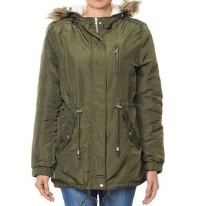 Ambiance Apparel Fleece Lined Coat